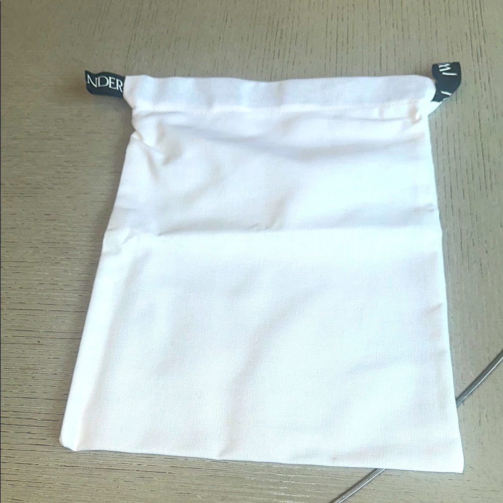 JW Anderson White Drawstring Pouch